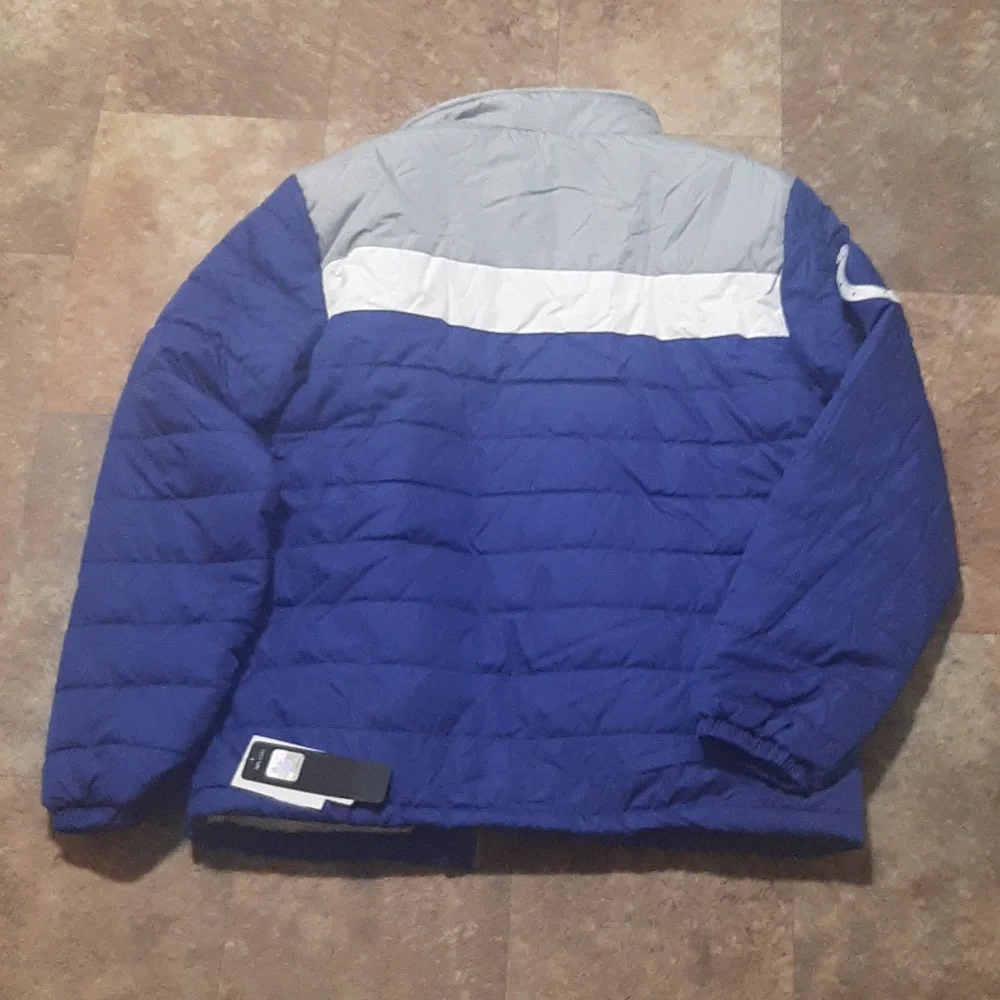 New. G-III Indianapolis Colts Perfect Game Blue/White Full-Zip Jacket. Medium. - Picture 8 of 8